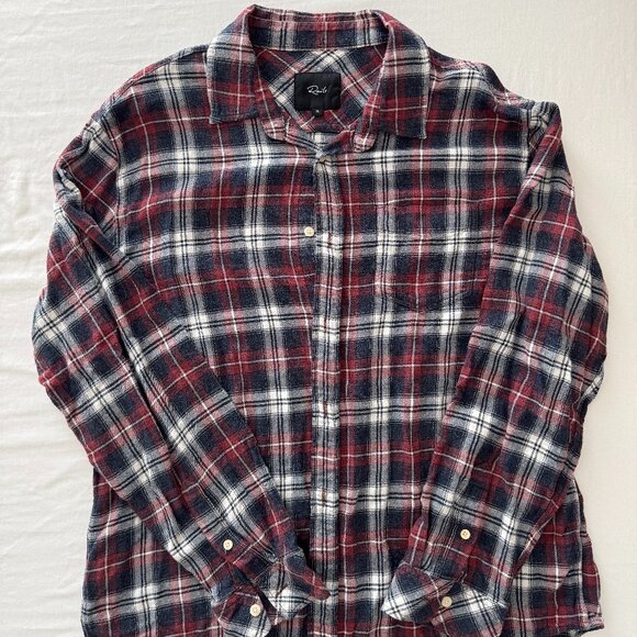 Rails Men's Lennox Plaid Button-Up Shirt XL - Picture 1 of 1